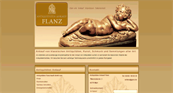 Desktop Screenshot of antiquitaeten-ankauf-flanz.de